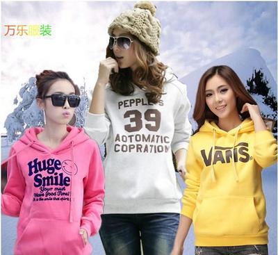 外贸原单韩版卫衣清仓热卖 时尚印花引领秋季新风尚